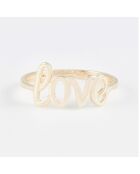 Bague Love or jaune