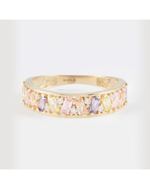 Brighton Gemstone geelgouden ring