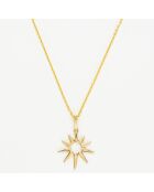 Pendentif Mon Soleil or jaune