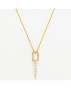 Pendentif Alexia Zirconium or jaune