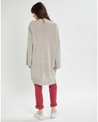Gilet Mila argenté