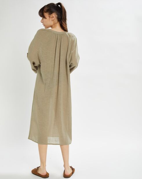 Robe midi Osaka kaki