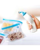 Machine sous vide portable blanc/bleu