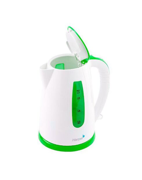 Bouilloire blanc/vert - 1.7 L