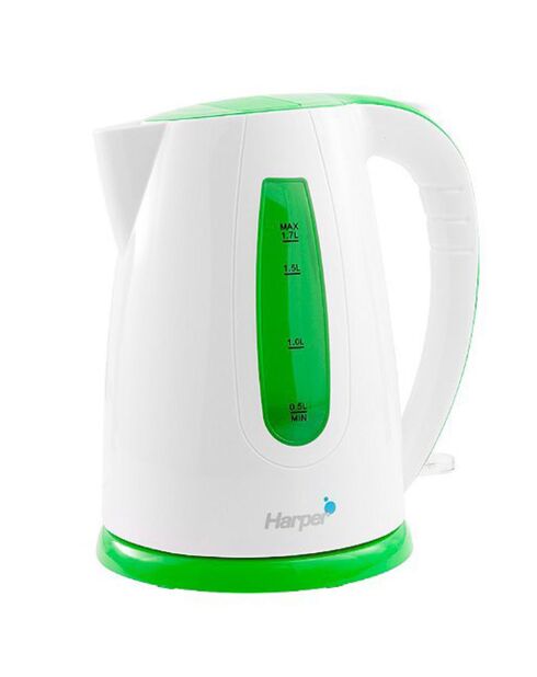 Bouilloire blanc/vert - 1.7 L