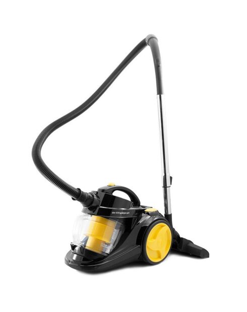 Aspirateur sans sac cyclonique noir/jaune