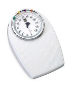Pèse-personne mécanique grand cadran blanc