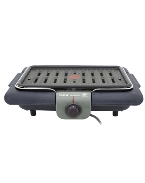 Barbecue-grill de table gris