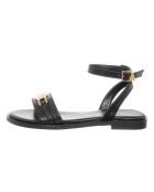 Sandales Kila noir/doré
