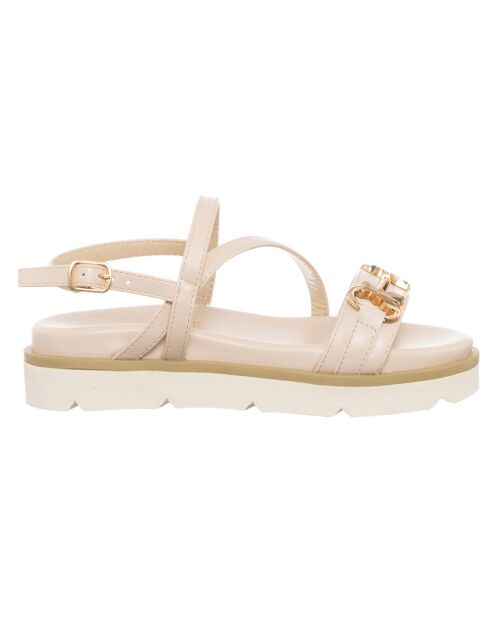 Sandali beige Pony