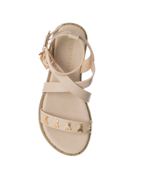 Beige sandalen van Cleo