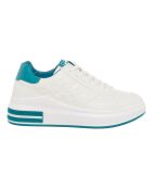 Sneakers Lov blanc/turquoise