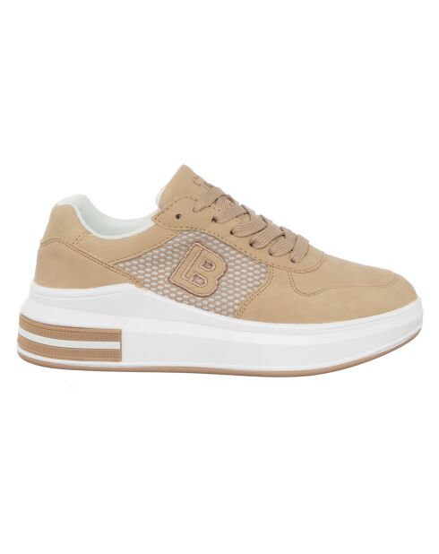 Sneakers Liz beige/blanc