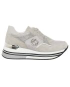 Sneakers Fana grises - Plateforme 5 cm