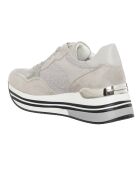 Sneakers Fana grises - Plateforme 5 cm