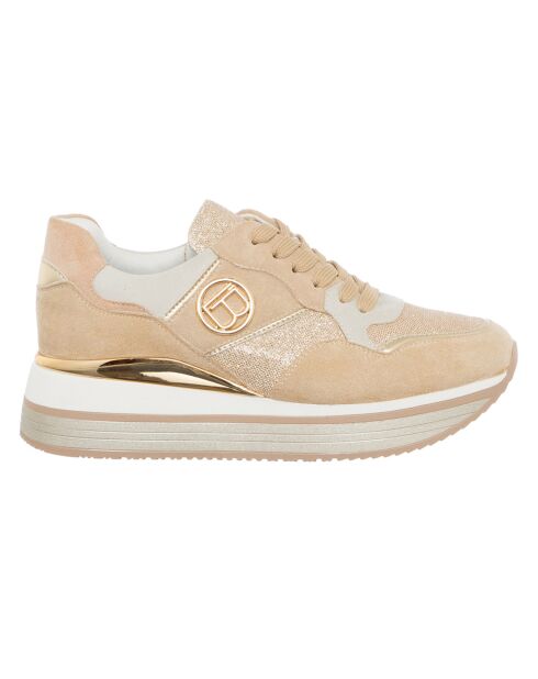 Sneakers Cola beige/écru