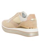 Sneakers Cola beige/écru