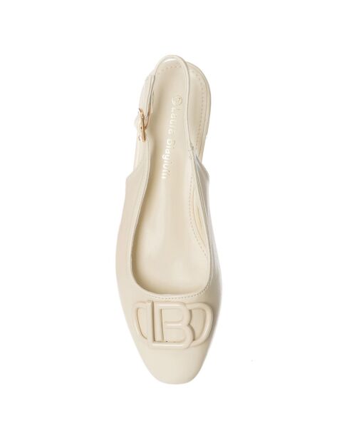Slingbacks Ria écrues