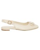 Slingbacks Ria écrues
