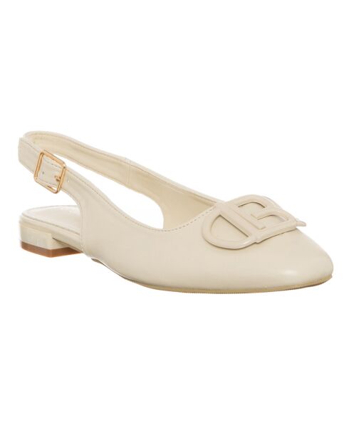 Slingbacks Ria écrues