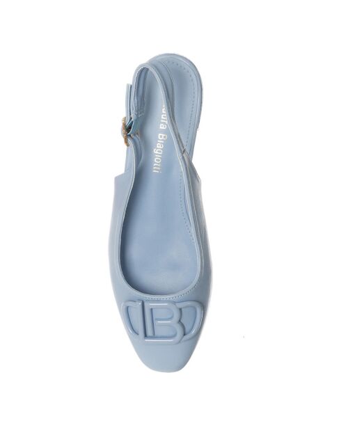 Slingback Ria blu cielo