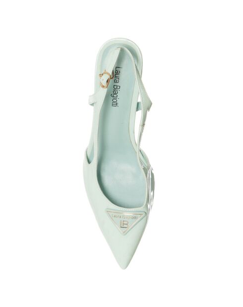 Slingbacks Noak turquoise - Talon 7 cm