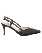 Slingbacks Mala noires - Talon 8 cm