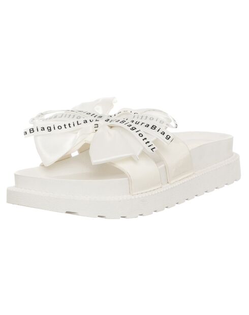 Mules Frana blanches