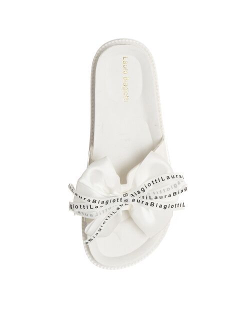 Mules Frana blanches