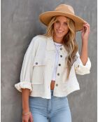 Veste Manille crème
