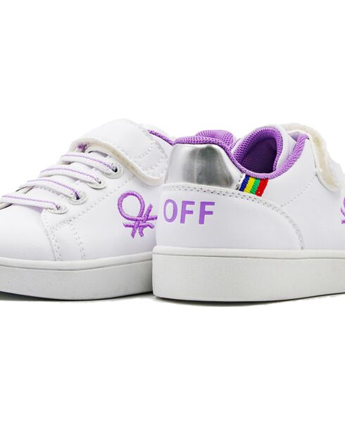 Sneakers Wima blanc/violet