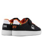 Sneakers Misa nere/arancioni