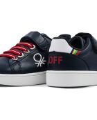 Sneakers Byta bleu marine/rouge