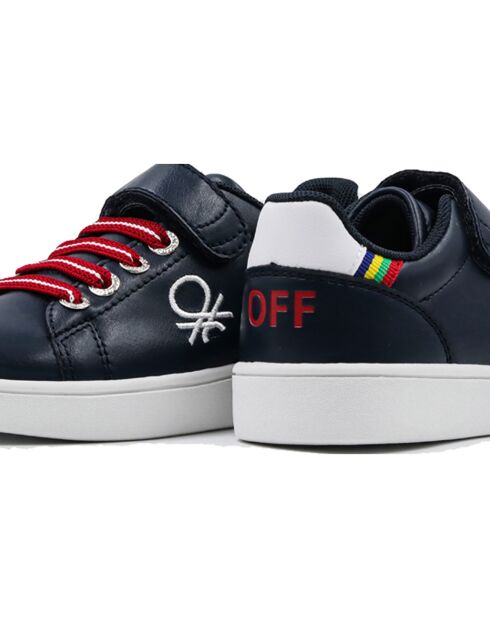 Sneakers Byta bleu marine/rouge