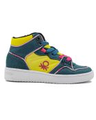 Blauw/geel/roze Mafa sneakers