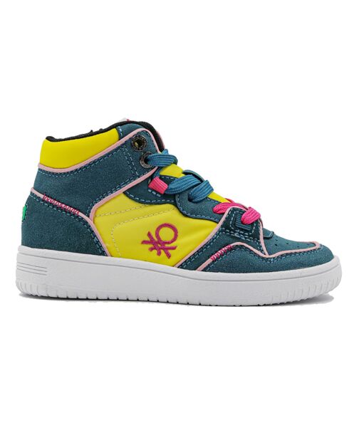 Blauw/geel/roze Mafa sneakers