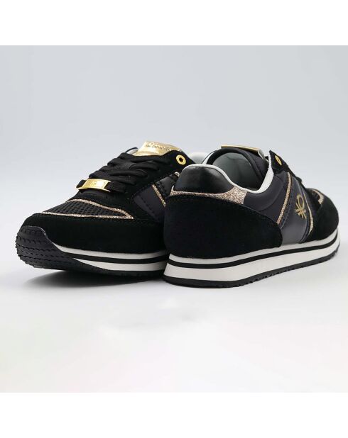 Sneakers Gefu noir/doré