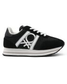 Sneakers Asra noir/blanc
