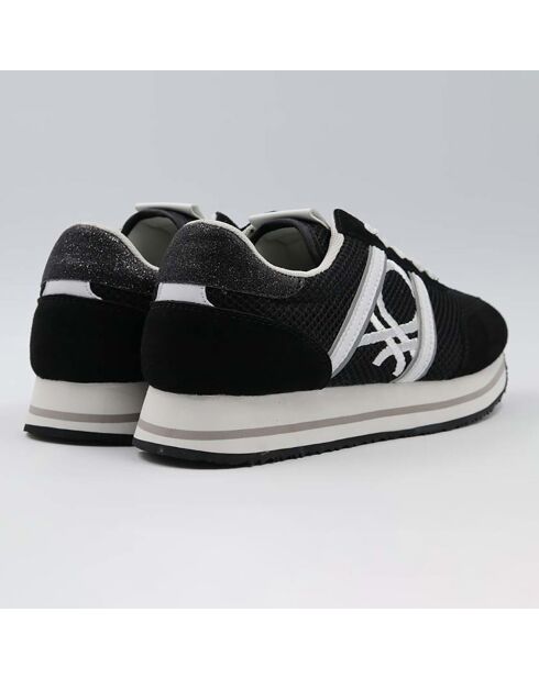 Sneakers Asra noir/blanc