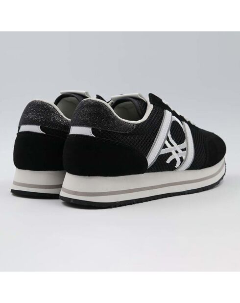 Sneakers Asra noir/blanc