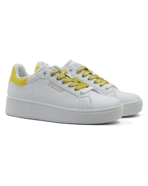 Sneakers Arna blanc/jaune