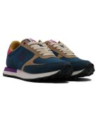 Sneakers Bia bleu marine/rouge/moutarde