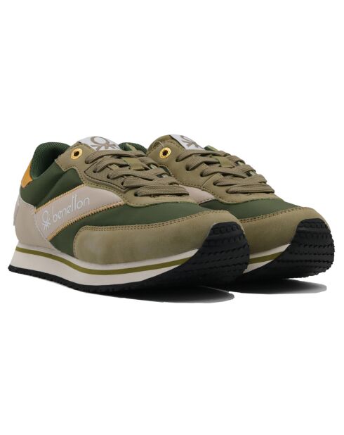 Sneakers Alya grau/gelb/khaki