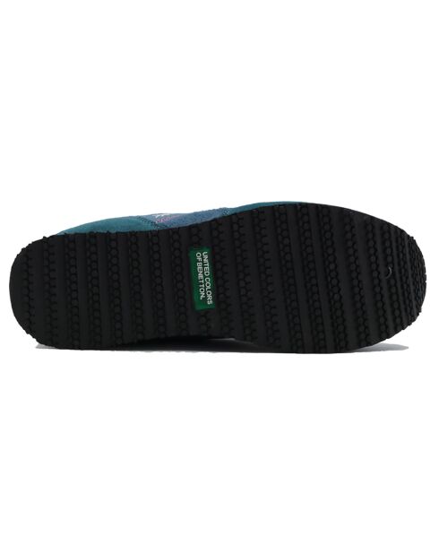 Sneakers Sagna bleu pétrole