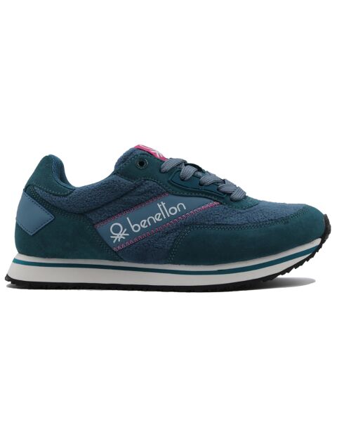 Sneakers Sagna bleu pétrole