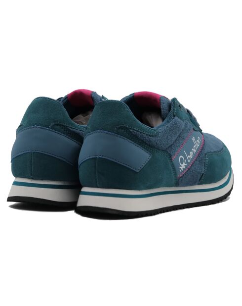 Sneakers Sagna bleu pétrole