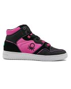 Sneakers Alnia rose/noir