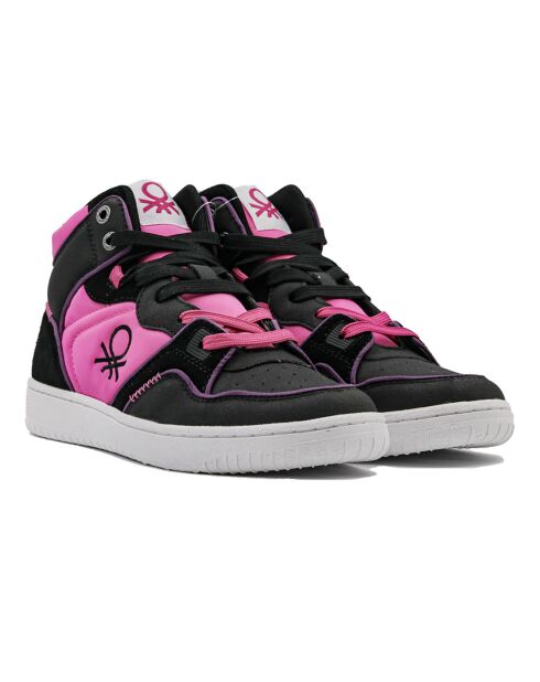 Sneakers Alnia rose/noir