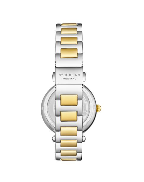 Montre Femme en Acier Automatique Luxe Legacy doré/argenté