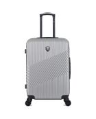 Valise Long Séjour 4 roues doubles Peter 75 cm grise